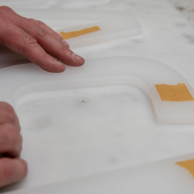 Backecht Produktion Acrylverklebung