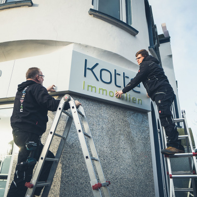 Kotte Immobilien Montage