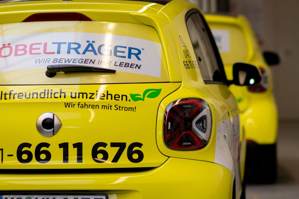 Die Möbelträger - Carwrapping Elektro Smart